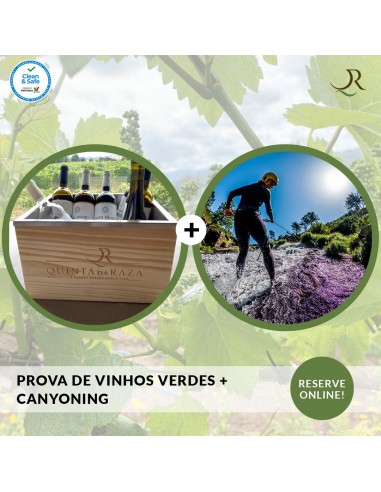 Prova de Vinhos + Canyoning